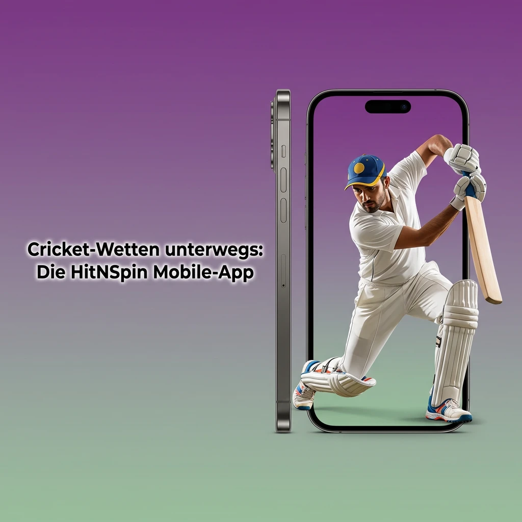 HitNSpin mobile app for cricket betting on Android and iOS smartphones and tablets