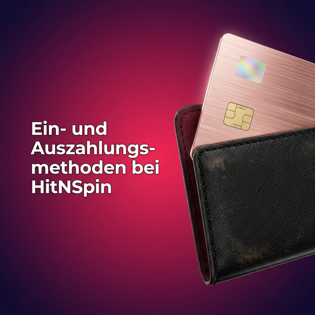 HitNSpin payment methods including Visa, Mastercard, Skrill, Neteller, Bitcoin and more for German players
