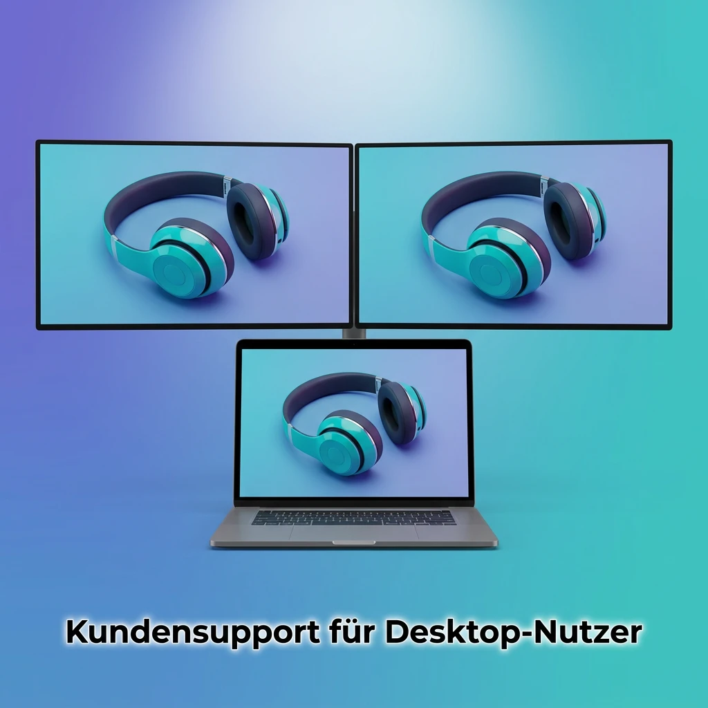 Multilingual desktop customer support options table showing live chat, email, and FAQ contact methods