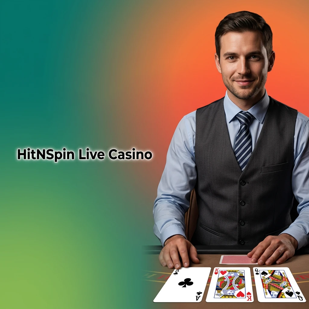 Live casino table games with real dealers streaming roulette, blackjack, baccarat, and game shows at HitNSpin