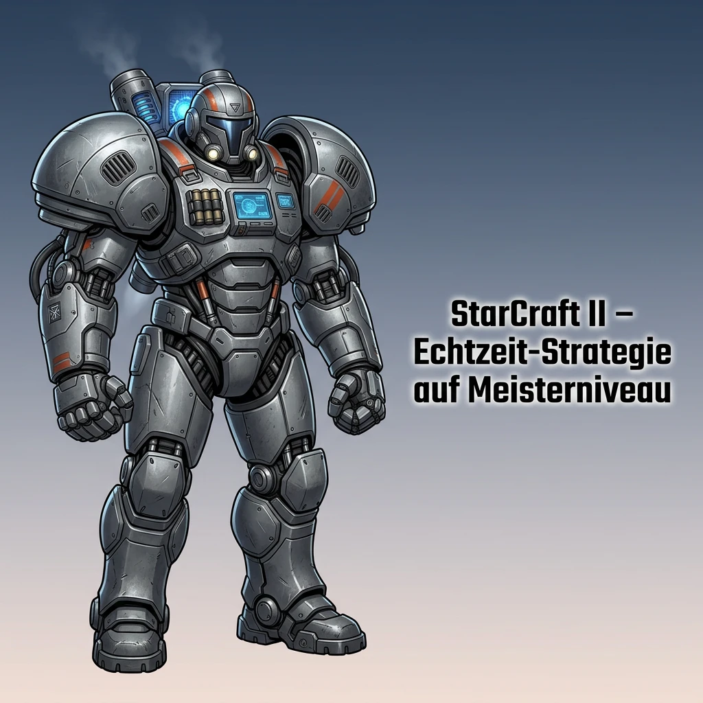 StarCraft II esports match with players competing in real-time strategy gameplay at a professional tournament