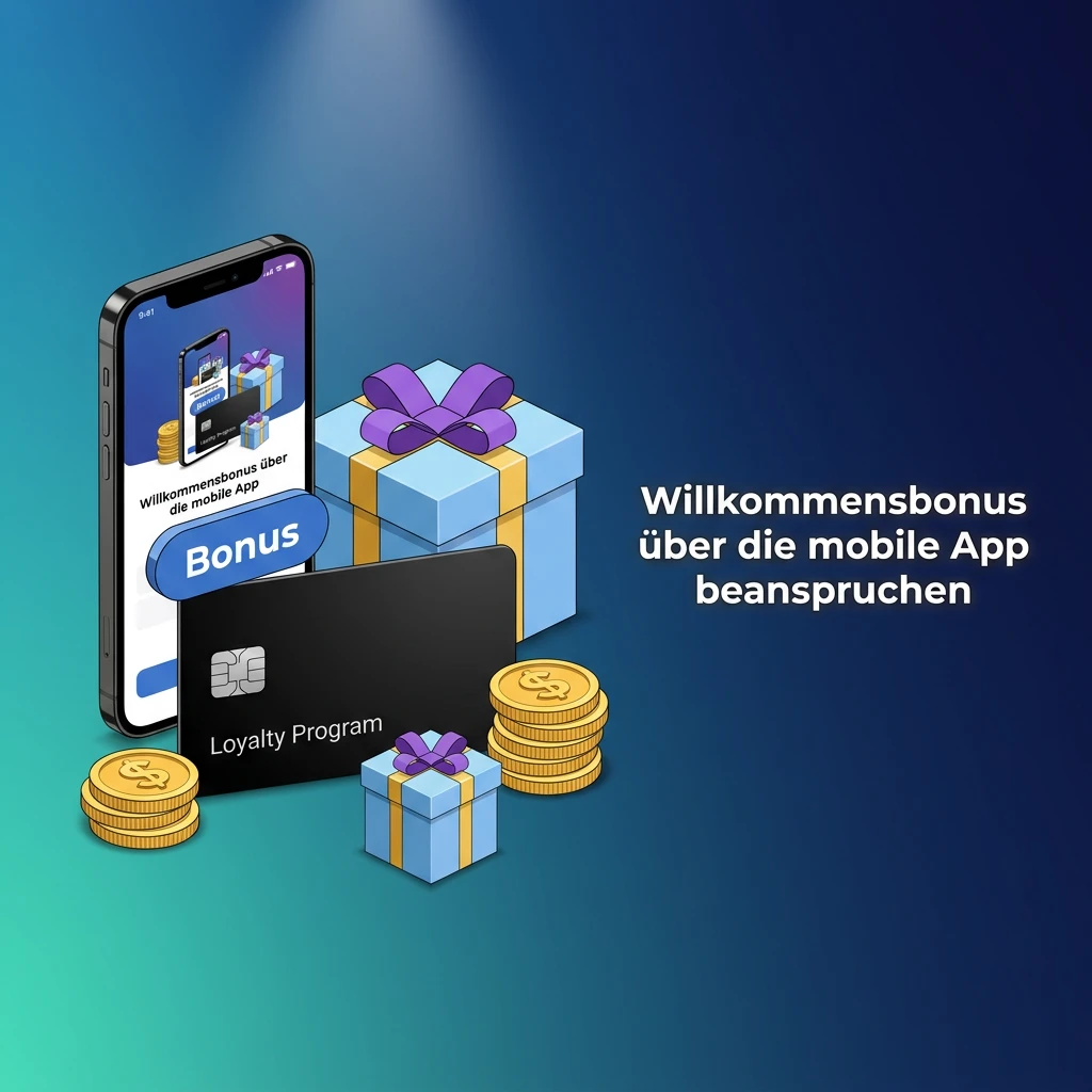 HitNSpin mobile App auf Smartphone mit Willkommensbonus-Aktivierung für iOS und Android
