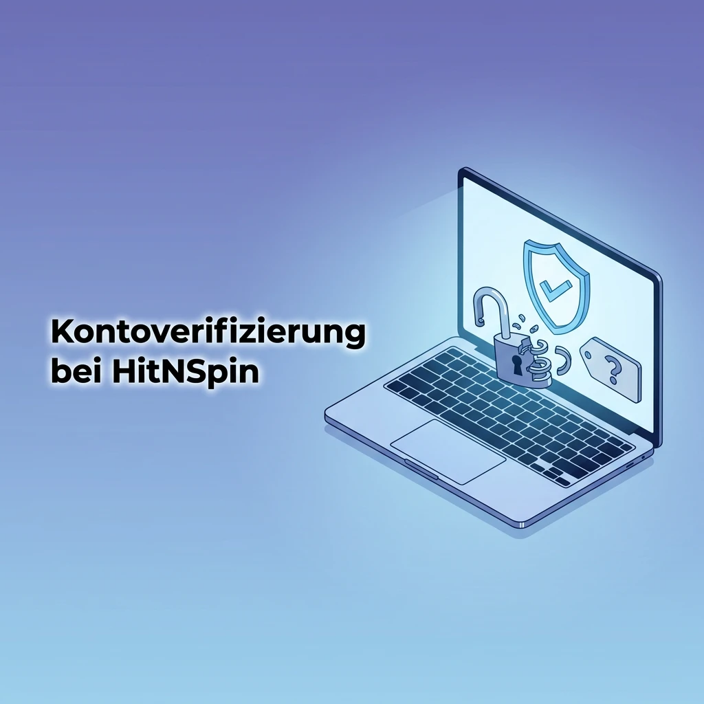 HitNSpin account verification process showing identity, address, and payment proof steps for full platform access.