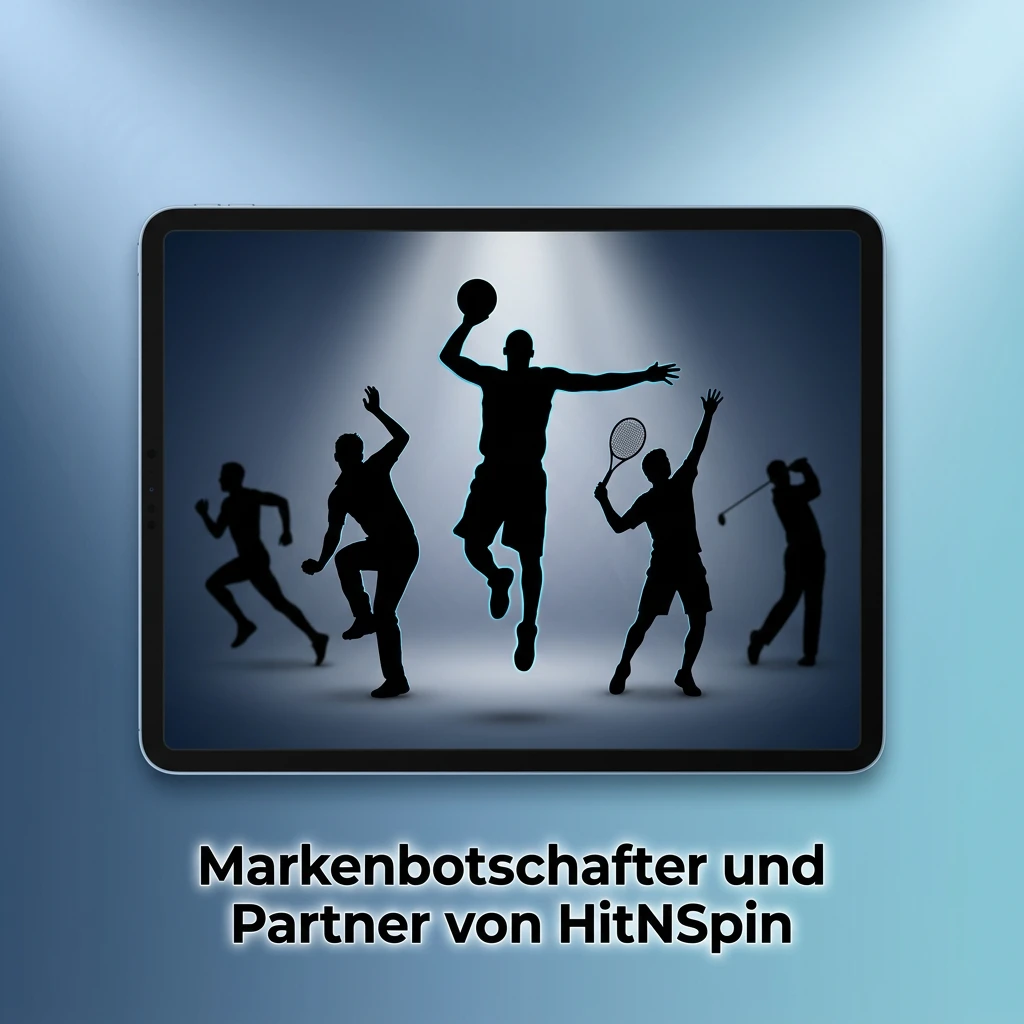HitNSpin Markenbotschafter und Partner aus Sport, Entertainment, Pragmatic Play und NetEnt