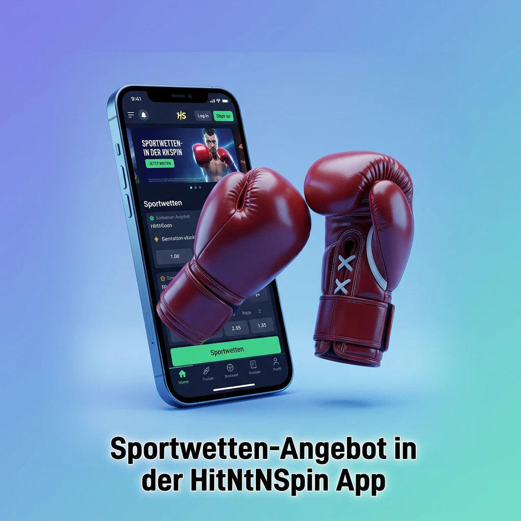HitNSpin App Sportwetten-Angebot mit Fußball, Tennis, Basketball, Eishockey, NFL, E-Sports und mehr