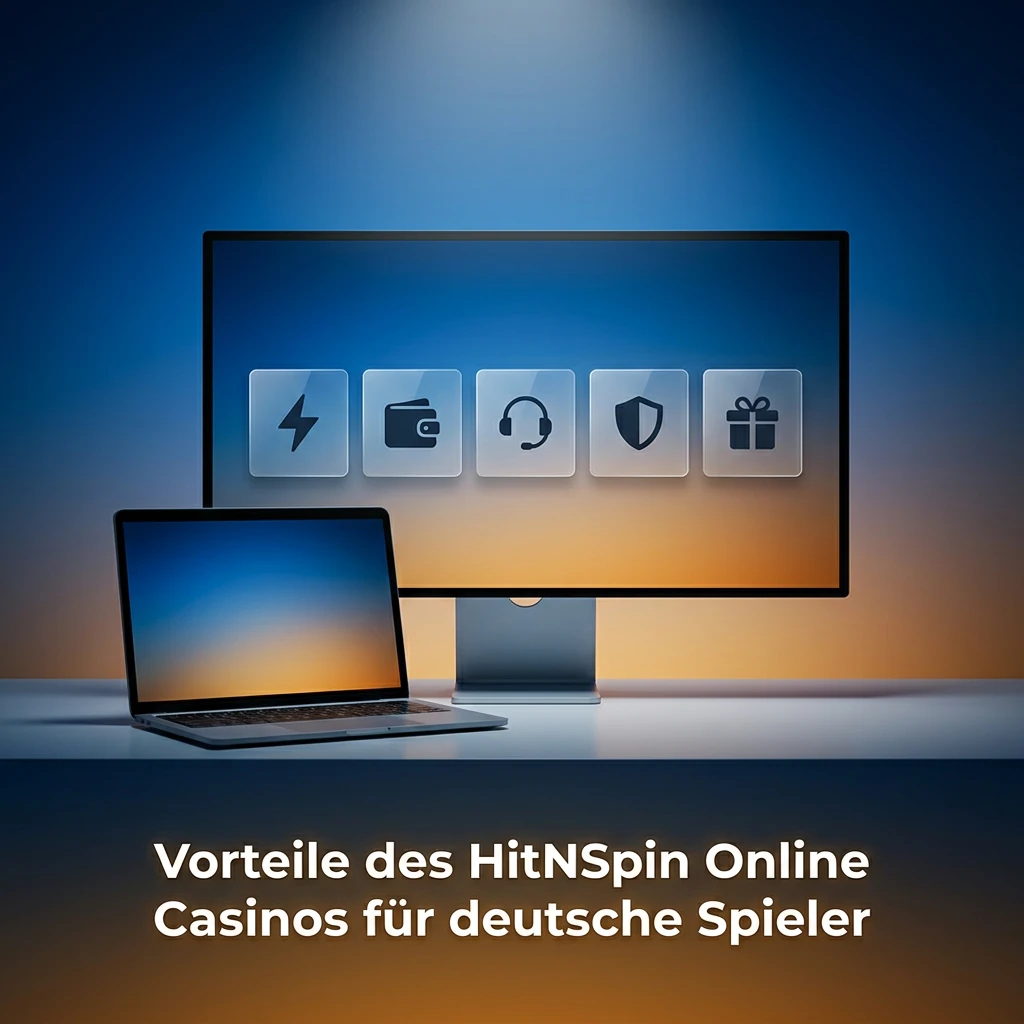 HitNSpin Online Casino advantages: game selection, fast payments, mobile app, bonuses, and 24/7 German support