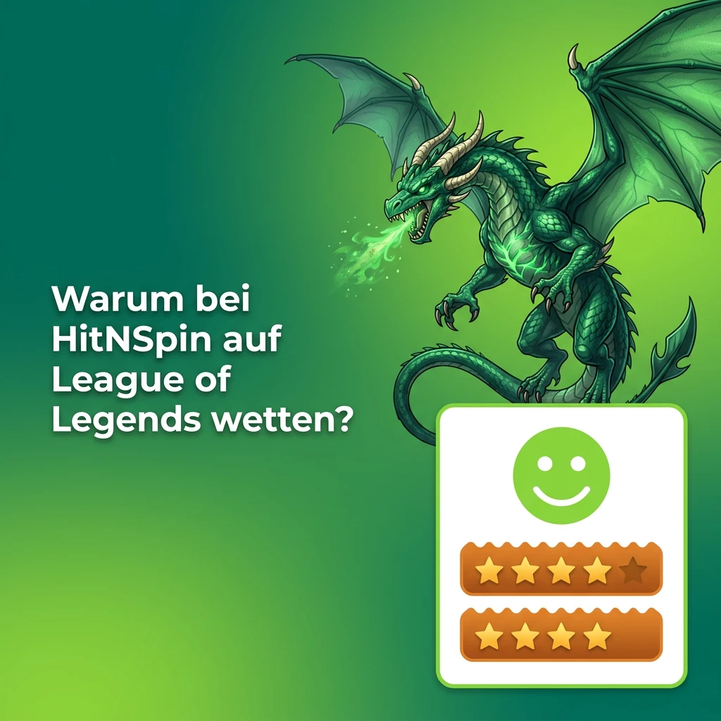 HitNSpin Wettplattform für League of Legends mit Boni, Zahlungsmethoden und mobiler App