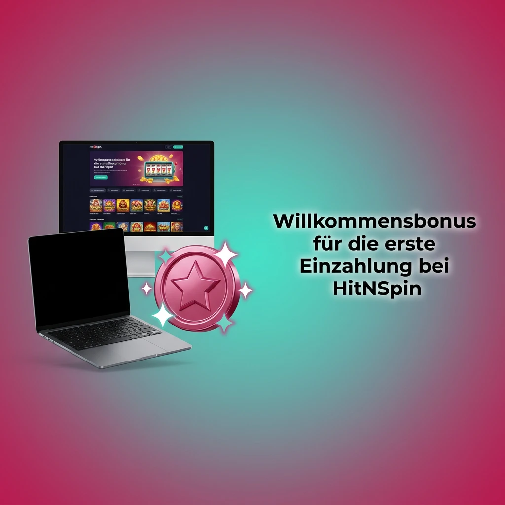 HitNSpin Willkommensbonus bis zu 800 € und 200 Freispiele für neue Spieler in Deutschland