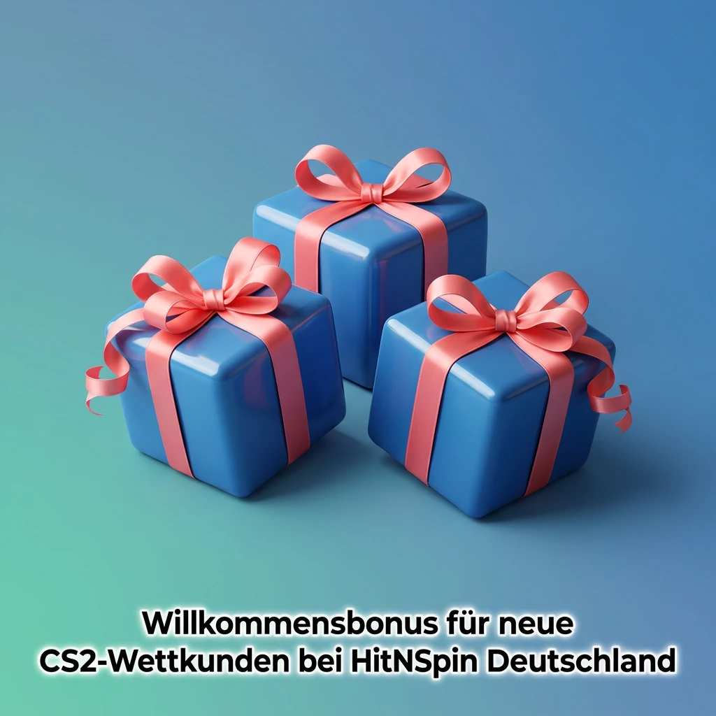 HitNSpin Deutschland Willkommensbonus: bis zu 800€ und 200 Freispiele für neue CS2-Wettkunden