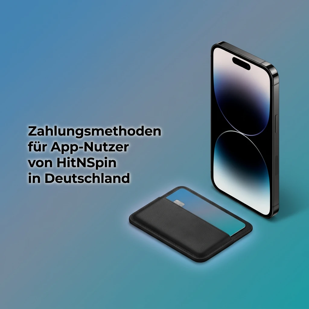 HitNSpin app payment methods in Germany including Visa, Mastercard, Skrill, Klarna, and cryptocurrencies